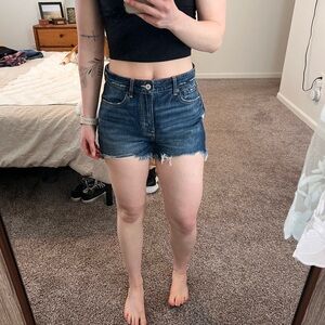American Eagle Dark Wash TomBoy Short